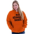 thumbnail image 4 of Eat Sleep Hunt Sport Hunting Season Hoodie Sweatshirt Women Men Brisco Brands X, 4 of 6