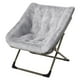 thumbnail image 3 of Yeshouse Sillón plegable extragrande y cómodo, con acento de piel sintética, para leer y relajarse, con estructura de metal, ideal para sala de estar, dormitorio y dormitorios, 3 of 9
