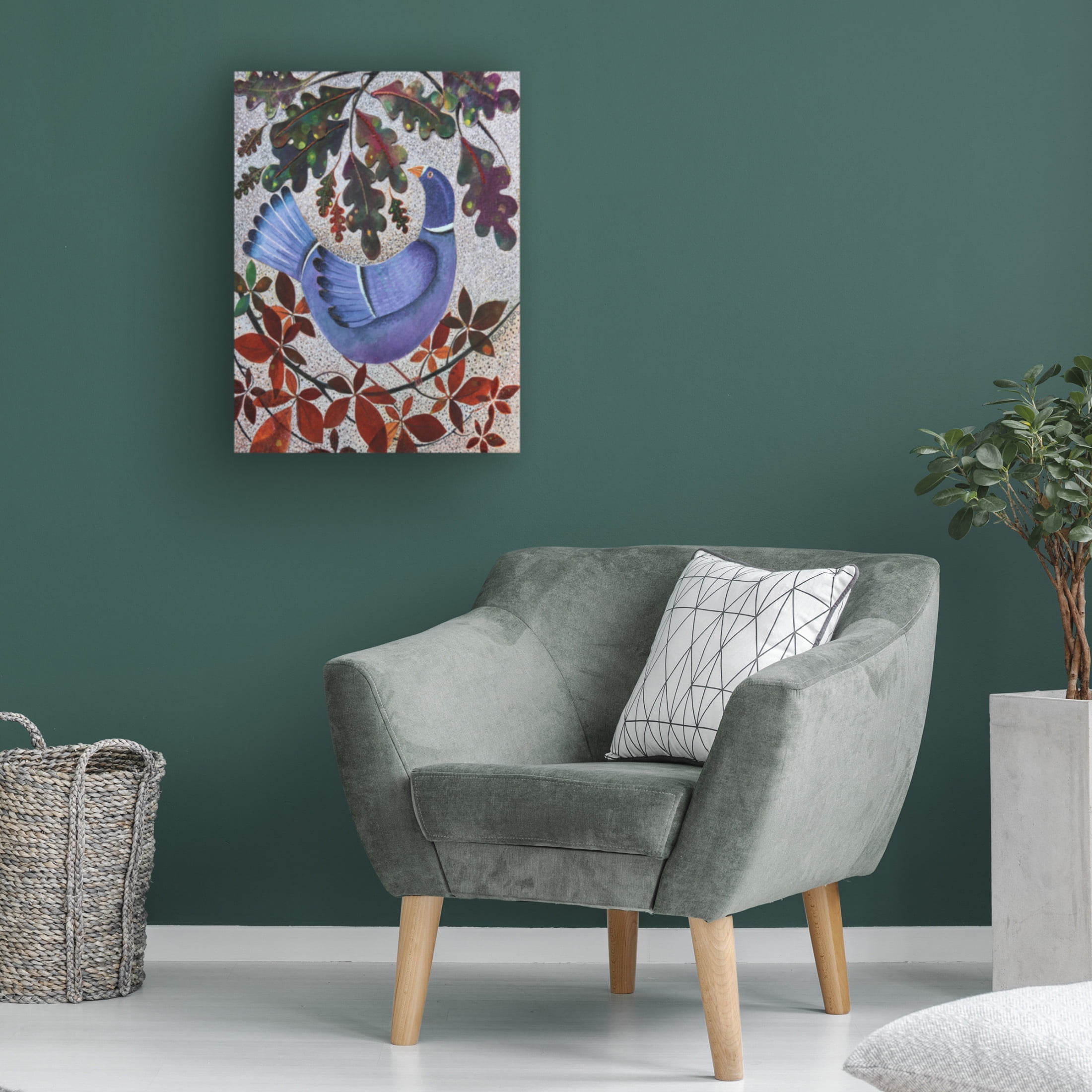 Lisa Graa Jensen 'Pidge, 2022' Canvas Art - 24 x 32 Inches