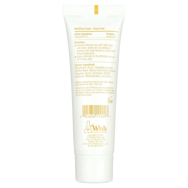 Numb AF Anal Desensitizer Gel Unflavored 1.5oz - Walmart.com