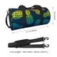 thumbnail image 2 of Fotbe Abstract Bright Pineapple Fruit Retro Bolsa Deportiva de Lona Plegable con Estampado, Bolsa de Gimnasio con Bolsillo Seco/Húmedo, Bolsa de Viaje Ultraligera de Gran Capacidad, 2 of 6