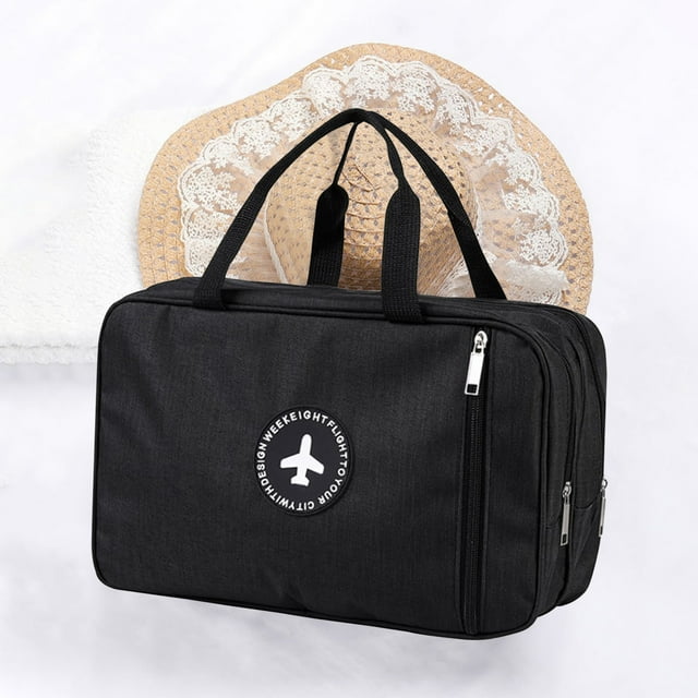 Sac de Voyage, Sac de Sport, Sac de Week-End à Bandoulière, Matériau en Tissu, Séparation Humide & Sèche, avec Compartiment à Chaussures, Sangle Réglable, pour Entraînement Physique Voyage Extérieur