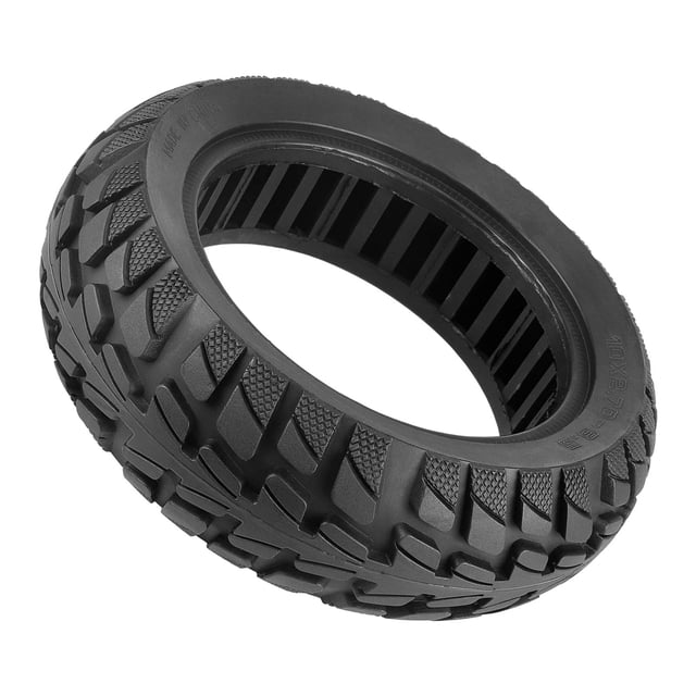 Neumático sólido de 10 pulgadas, 10x2,70-6,5, neumático de repuesto resistente al desgaste, neumático Universal cómodo, neumático antideslizante de DYNWAVEMX Neumático sólido