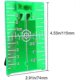 thumbnail image 2 of 2pcs TP01G Green Laser Target, Magnetic Laser Target with Reflectors, for Use with Cross-Line Green Laser, for Improved Green Laser Visibility, 7.5*11, 2 of 5