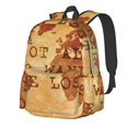 thumbnail image 1 of Disketp Not All Those Who Wander Are Lost2 Mochila Escolar de Gran Capacidad y Peso Ligero, Mochila de Viaje Ideal para Escuela, Trabajo y Uso Diario, Cómoda y con Estilo, 1 of 8