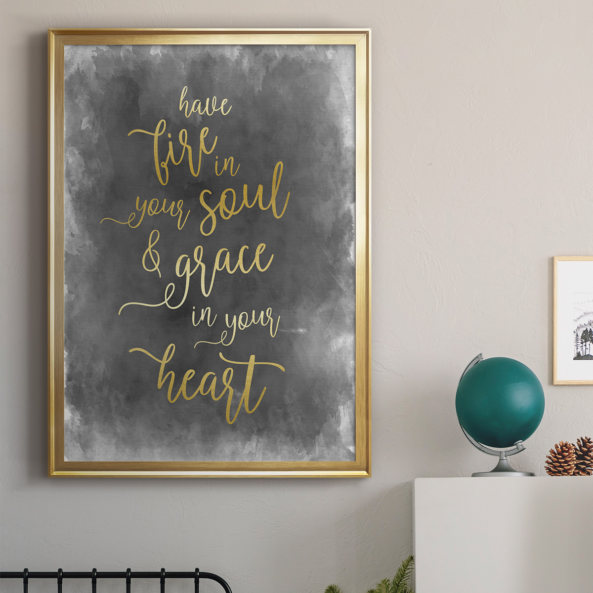 Fire in Your Soul Premium Classic Framed Print - Ready to Hang