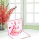 thumbnail image 5 of Tarjeta Emergente Tarjeta de cumpleaños Jump Out Tarjeta de felicitación 3D creativa para todas las ocasiones (rosa) Tmvgtek Libre de BPA, 5 of 9