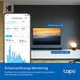 thumbnail image 4 of Enchufe inteligente TP-Link Tapo P210M, toma de pared Wi-Fi, 15 A/1800 W, 4 of 7