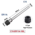 thumbnail image 2 of C-8-10-12-16-20-25-Mm Er-8-11-16-20-A Rallonge à Tige Droite Mini Collier, 2 of 9