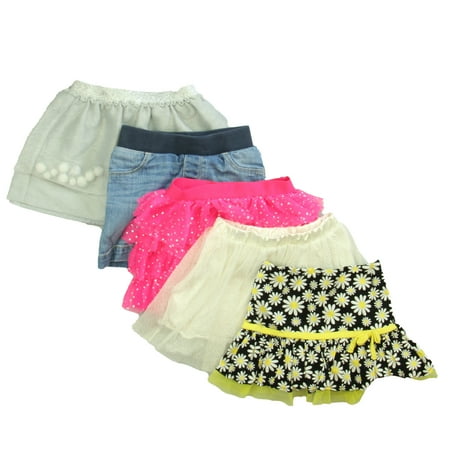 

Pre-owned Swoondle Bundle Girls Multi Color Skirt size: 4T
