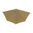 thumbnail image 3 of jinwen Outdoor Umbrella Canopy Accessories Parasol Canopy for Pool Terrace Backyard khaki, 3 of 9