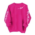 thumbnail image 1 of Camiseta con Capucha de Cuello Redondo Impresa Casual de Navidad para la Fiesta de Vacaciones de Invierno Diaria, 1 of 5