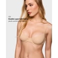 thumbnail image 4 of Sostén INLYRIC Inbarely Plus Balconette Demi 38D Beige Cálido, 4 of 7