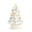 White, variant on Mr. Christmas 12-Inch Nostalgic Pre-Lit Light Blue Christmas Tree