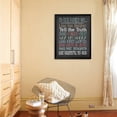 thumbnail image 4 of Faith Family Rules, Religion Framed Art Print Wall Art by Jo Moulton Sold by Art.Com, 4 of 5