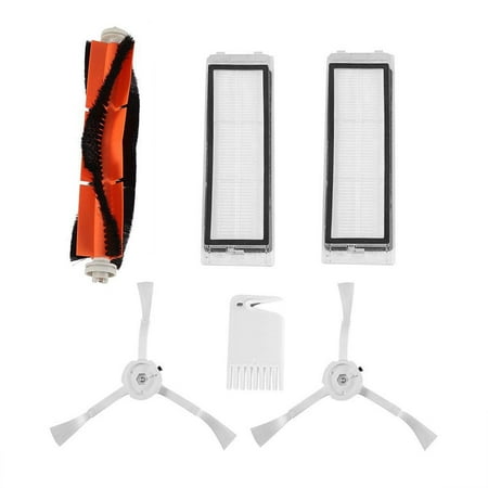 

Robot Brush Set v Shape Soft Cleaner Robot Brush Kit Main Brush Cleaner Center Brush Kit