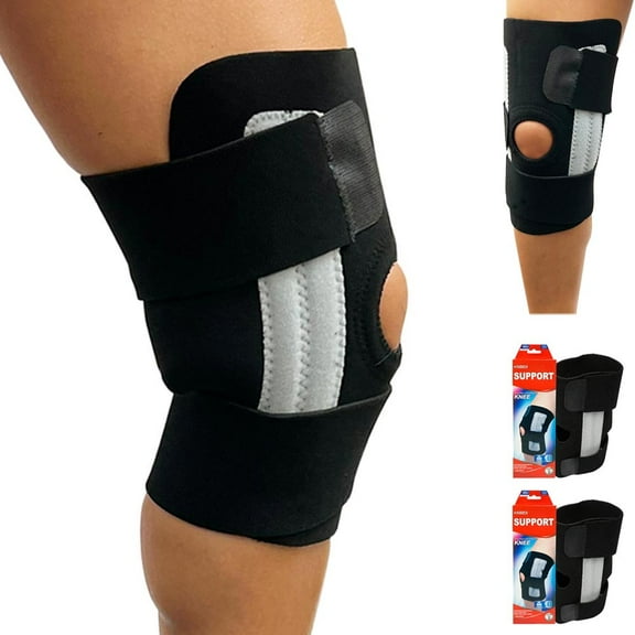 2 Pc Knee Support Brace Sport Joint Pain Relief Patella Meniscus Tear Arthritis
