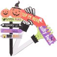 thumbnail image 4 of 3pcs Lista de Halloween Decoración de estaca de jardín Halloween Decoración de jardín de jardín con temas de Halloween, 4 of 6