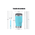 thumbnail image 2 of Portalatas De Cerveza De Acero Inoxidable Vaso Térmico 14oz, 2 of 3