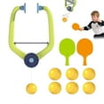 thumbnail image 1 of WUSUOWEI 1Set Door Pingpong Game Set,Hanger,Rackets and Balls,Hanging Table Tennis Trainer Portable Set,Adjustable Portable Table Tennis Exerciser for Indoor Fun,Enhanced Coordination, 1 of 3