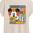 thumbnail image 3 of Disney - Mickey Mouse Rhythm Waves - Women's Oversized T-Shirt, 3 of 5