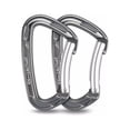 thumbnail image 1 of 2pcs Climbing Carabiner D Clips Hardware Buckle Multifunctional Gate Buckle Multifunctional Cord Rappelling Buckles Quickdraw Mountaineering, 1 of 7