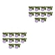 thumbnail image 1 of Ramo de flores artificiales Inteprter 10 piezas morado claro, 1 of 6