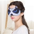 thumbnail image 3 of Juego de 4 antifaces para dormir, antifaz con diseño de animales, antifaz suave y mullido para dormir, parche para descansar los ojos, antifaz nocturno, antifaz para dormir para niñas y mujeres (lindo, 3 of 5