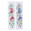 Cuadros Decorativos Marcador de flores con cuentas de algodón ecológico de 2 hebras Kit de punto de cruz decoración artesanal JShteea Nuevos Originales