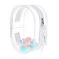 thumbnail image 1 of Vitrina para figuras, bolsa de almacenamiento para mini muñecas, organizador colgante, transparente, blanco medio, 1 of 9