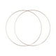 thumbnail image 2 of 2 piezas Metal Hoops Floral Circle Gold versátil, anillos de aro de artesanía manualidades colgantes de pared, anillos de para corona de bodas , Diámetro 40 Cm, 2 of 8