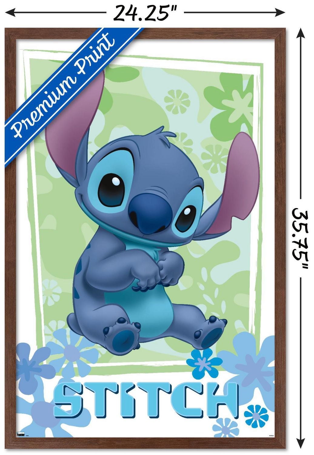 Disney Lilo and Stitch - Flowers Wall Poster