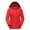 Red, variant on Jinhomg Winter Hooded Heated Jackets for Women Windproof Warm Rain Coat Thick Comfy Soft Shell Windbreaker Without Battery Sales Today Clearance Pink L