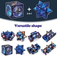 thumbnail image 2 of Luaxkpi Juguetes para niños de 8 a 12 años Regalos para niños de 9 10 11 12 años Infinity Cube Fidget Toy para niños de 8 a 10 años Cubos de Estrellas para niños Juguetes para niñas de 10 a 12 años Re, 2 of 7