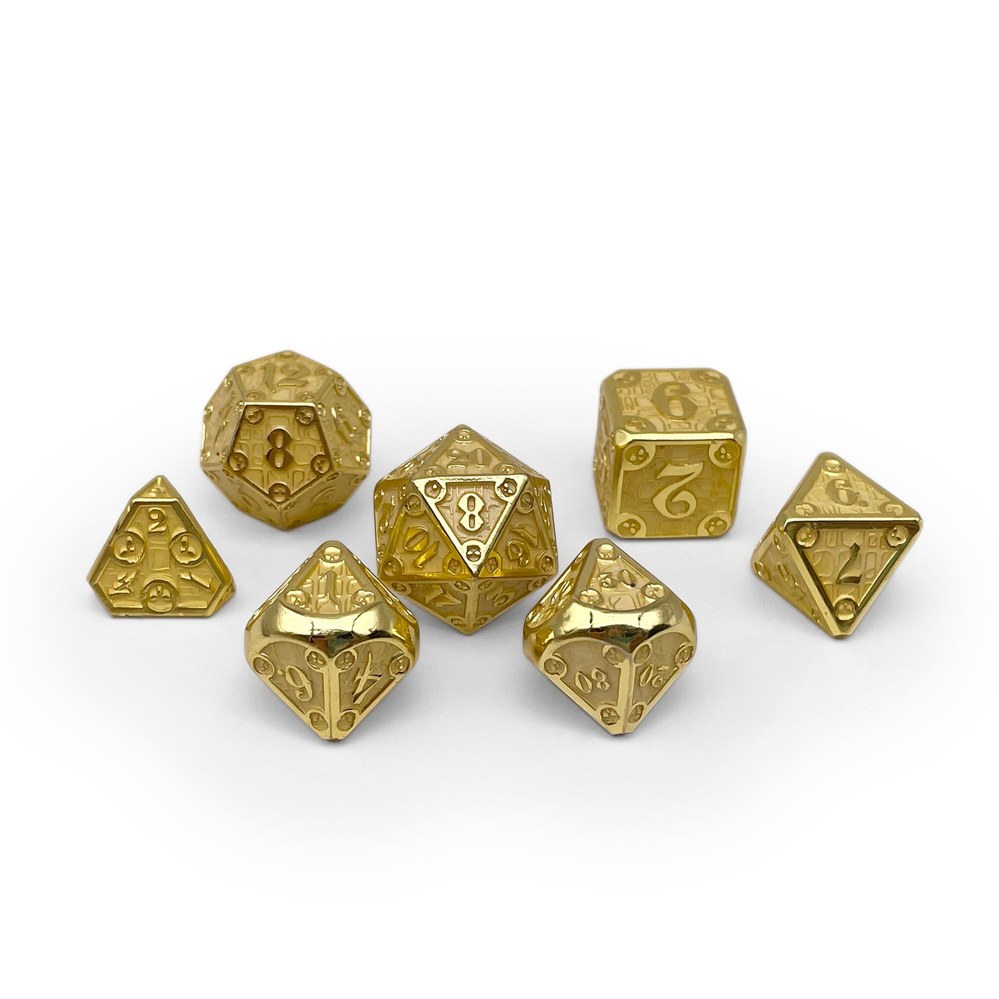 DnD Dice | Dungeon Delve - Enchanted Parchment | Norse Foundry