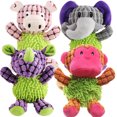 thumbnail image 3 of IKemiter Pets Cartoon Vocal Plush Training Squeak Toy for Dog Molarring Tooth Cleaning, 3 of 7