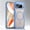 Blue, variant on For Google Pixel 8A Phone Case,PC + TPU Hybrid Shockproof Heavy Duty Protection,Compatible with Mag-Safe,Anti-Scratch Matte Translucent Back,Rugged Non-Slip Durable Phone Case,Black