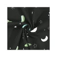 thumbnail image 3 of Women Pajamas Cute Prints Sleepwear Tops & Capri Pants Black Planet M, 3 of 3
