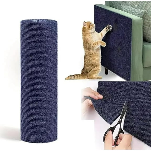 Cat Scratch Furniture Protector, Adhesive Cat Scratch Pad Couch Cat Scratch Protector from Cats Scratching, DIY Climbing Cat Scratcher Couch Protector from Cat Claws for Indoor Cats