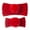 Red, variant on EnJoCho Womens Baby Christmas Headband Set For Family Cute Soft Stretch Knitted Headbands Knotted Solid Headwear For Mom & Baby