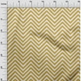 thumbnail image 3 of oneOone Viscose Chiffon Light Brown Fabric Chevron Sewing Fabric By The Yard Printed Diy Clothing Sewing Supplies 42 Inch Wide, 3 of 4