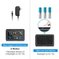 thumbnail image 4 of Weather Station Clocks Wireless Digital LED Calendars Table Clock With Temperature And Humidity Monitor Forecast ,Crystal Clear Screen, 4 of 6