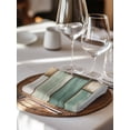 thumbnail image 6 of Sage Green Vintage Cloth Napkins Set of 8 Reusable Dinner Napkins, Brown Retro Farmhouse Elegant Pastoral Cocktail Napkin Washable Table Napkins for Wedding/Holiday Party/Baby Shower 20"x20", 6 of 7