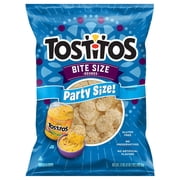 Tostitos Bite Size Rounds Corn Tortilla Chips Party Size - 17 oz (Pack of 2)