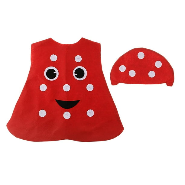 Conjunto de Disfraz Hugo Traje de Vegetales para Niños Uva G