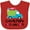 Red, variant on Inktastic I Love My PopPop Boys Baby Bib
