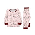 thumbnail image 5 of Lvotionpl 2026 Matching Family Christmas Pjs, Matching Christmas Pajamas Long Sleeve Top & Pants Set Matching Holiday Family Pajama Xmas Sets, 5 of 6