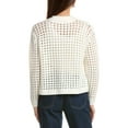 thumbnail image 2 of Vince Camuto womens  Open Knit Cardigan, s, White, 2 of 3