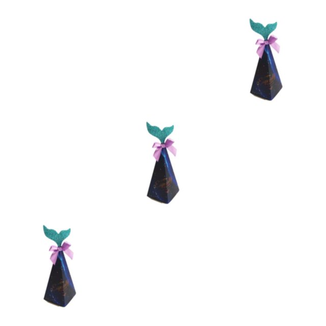 Naiovety Cajas de embalaje de sirena de 20 bolsas - Recubrimiento de polvo brillante de doble cara sin derramar polvo Combinación de envío Type1 NO1