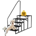 thumbnail image 1 of RV Steps with Handrail 5-Step – Heavy Duty Portable Stair for RV, Hot Tub, Pool & Porch with 660 lbs Load Capacity, 1 of 1